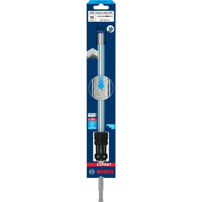 Italeri Bosch Expert smūginis gręžtuvas SDS Clean plus-8X, 16mm (darbinis ilgis 200m