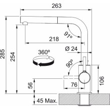 Franke Lina L 115.0712.435 Franke Lina L 115.0712.435