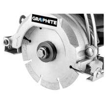 Graphite Akmens dirbinių ir akmens pjaustyklė 1400W Graphite 125mm diskas Graphite Akmens dirbinių ir akmens pjaustyklė 1400W Graphite 125mm diskas