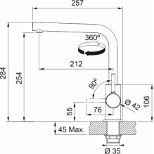 Franke Lina L 115.0693.393 Juoda Franke Lina L 115.0693.393 Juoda