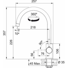 Franke Lina XL 115.0693.228 Franke Lina XL 115.0693.228
