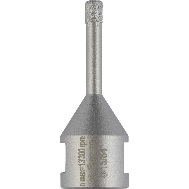 Italeri Bosch deimantinis sausas grąžtas Geriausiai tinka „Ceramic Dry Speed“, 6mm (kampiniam grūdėtumui)