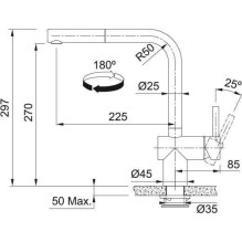 Franke Atlas Neo Sensor 115.0625.527 Franke Atlas Neo Sensor 115.0625.527