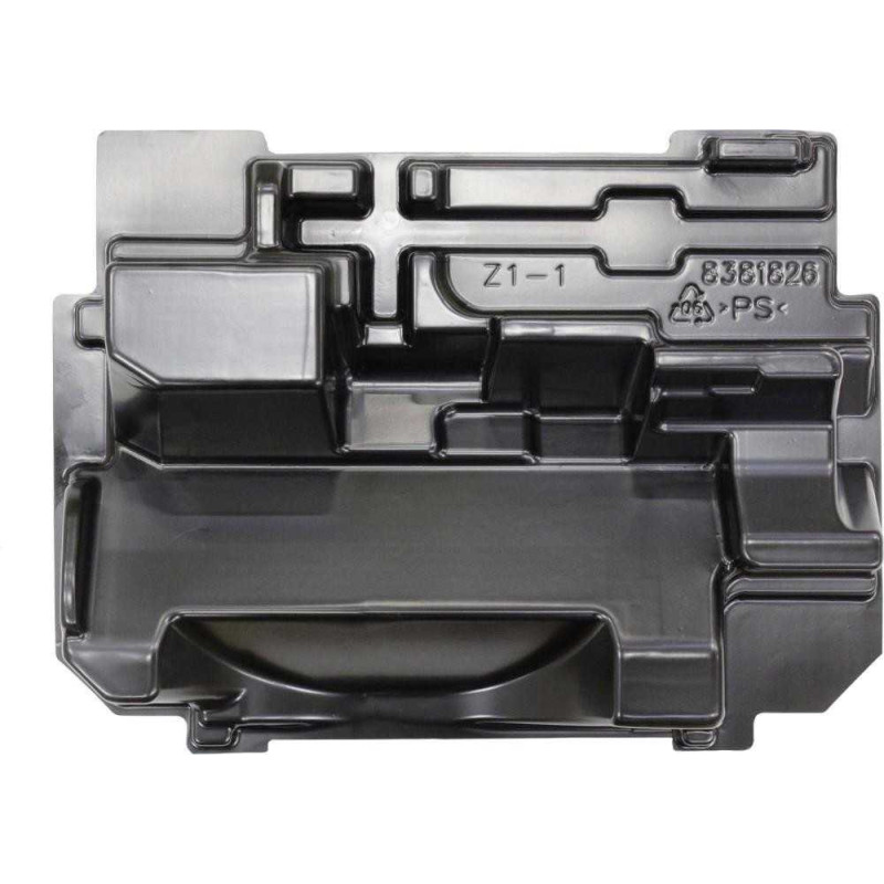 Makita Makita giliai ištraukta detalė 837670-0, įdėklas DTD / DTS / DTW / BTD (juodas