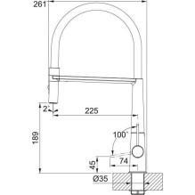 Franke Icon Semi-Pro 115.0690.598 Matt Black