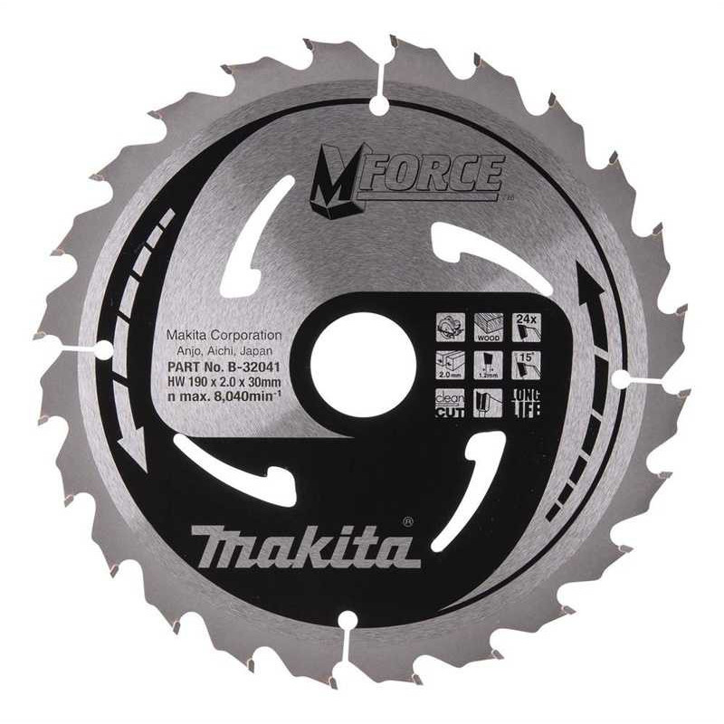 Makita MEDIENOS PJOVIMO DISKAS 190X30MM B-32041