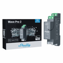 Shelly Qubino Pro 2 DIN rail Relay, 2-channel Shelly Qubino Pro 2 DIN rail Relay, 2-channel