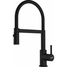 Franke Tap Lina Semi pro dual jet HP Mat Black 115.0725.838 Franke Tap Lina Semi pro dual jet HP Mat Black 115.0725.838