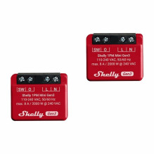 Shelly 1PMMiniGen3x2 3pcs