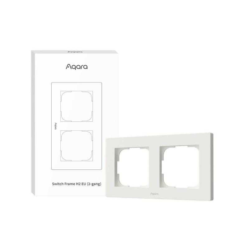Aqara Aqara Switch Frame H2 EU (2-gang) Balta