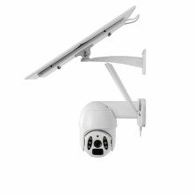 Tellur WiFi saulės kamera PT 3MP, 2K UltraHD, PIR, 20W
