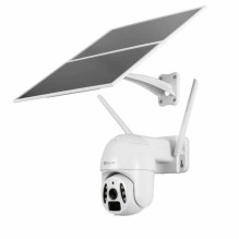 Tellur WiFi saulės kamera PT 3MP, 2K UltraHD, PIR, 20W