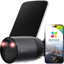 Ezviz CS-EB3 4G juodas + 5W saulės modulis