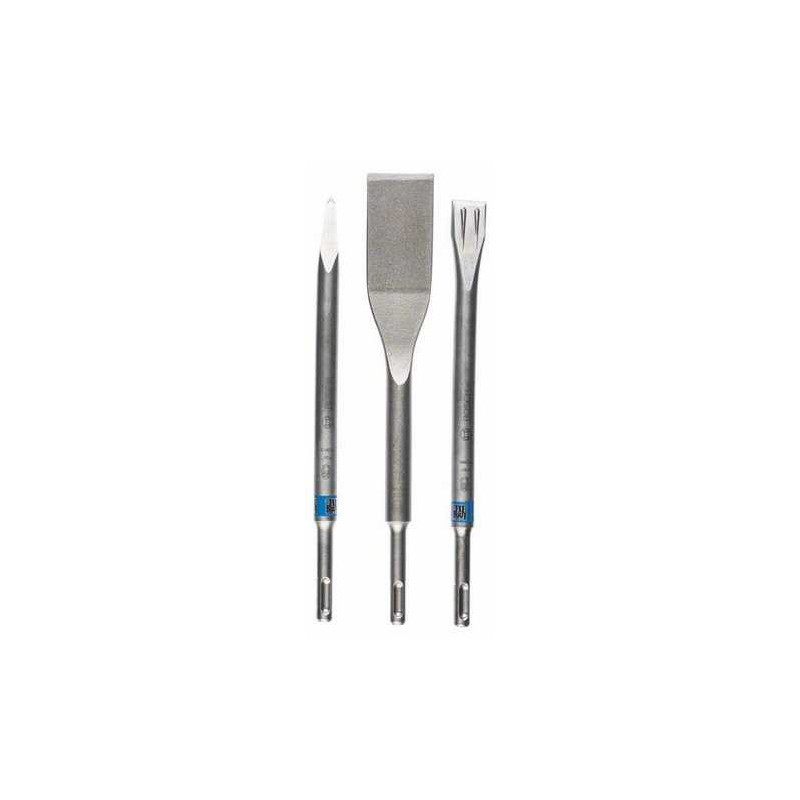 Bosch Bosch SDS-plus kaltų rinkinys, 3 dalys. Ilgas tarnavimo laikas - 2607019159