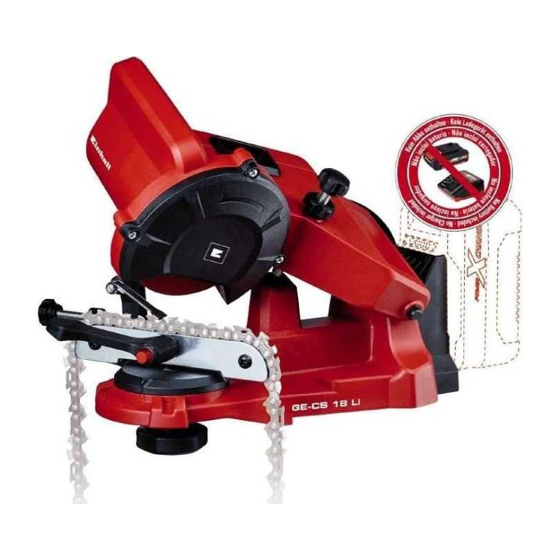 Einhell Einhell GE- CS 18 Li - raudona / juoda - be akumuliatoriaus ir įkroviklio
