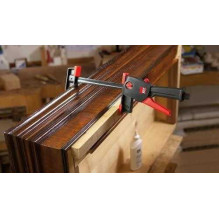 Bessey BESSEY one-hand clamp DuoKlamp DUO30-8 (black / red, 300 / 85) Bessey BESSEY one-hand clamp DuoKlamp DUO30-8 (black / red, 300 / 85)