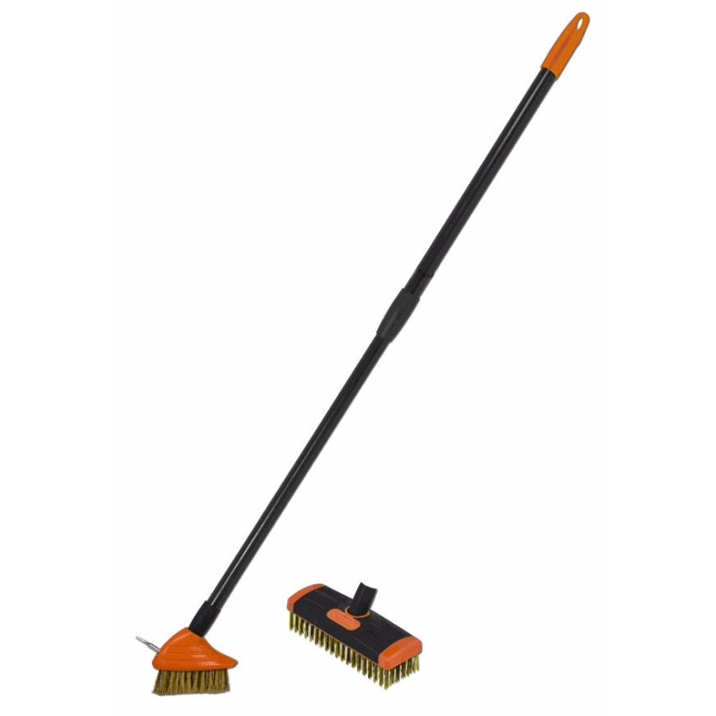 Bradas šepečių rinkinys grindinio valymui 80-140 cm KT-CX14