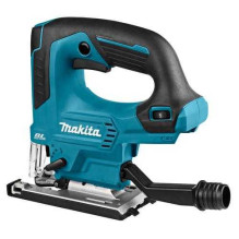 Makita Makita akumuliatorinis švytuoklinis siaurapjūklis JV103DZ, 12 voltų (mėlynas / juodas, be Makita Makita akumuliatorinis švytuoklinis siaurapjūklis JV103DZ, 12 voltų (mėlynas / juodas, be
