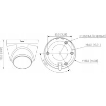 Dahua IPC-HDW1239V-A-IL White