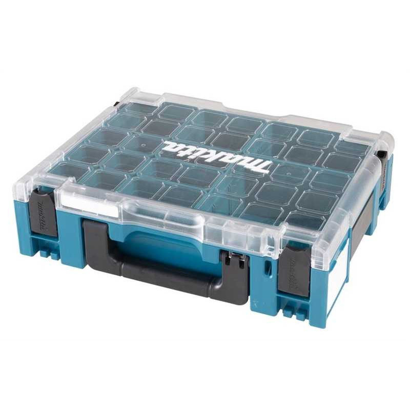 Makita Makita MAKPAC organizatorius 191X80-2, dėklas (mėlynas / skaidrus, i)