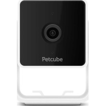 „Petcube“ augintinių kamera su integruotu veterinaro pokalbių mygtuku, balta „Petcube“ augintinių kamera su integruotu veterinaro pokalbių mygtuku, balta