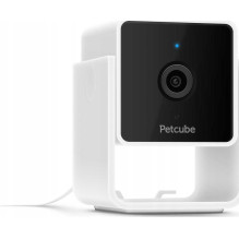 „Petcube“ augintinių kamera su integruotu veterinaro pokalbių mygtuku, balta „Petcube“ augintinių kamera su integruotu veterinaro pokalbių mygtuku, balta