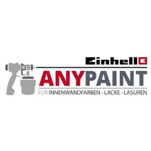 Einhell Einhell Paint spray system TC-SY 600 S, spray gun (red / black, 600 watt