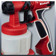 Einhell Einhell Dažų purškimo sistema TC- SY 600 S, purškimo pistoletas (raudonas / juodas, 600 vatų Einhell Einhell Dažų purškimo sistema TC- SY 600 S, purškimo pistoletas (raudonas / juodas, 600 vatų