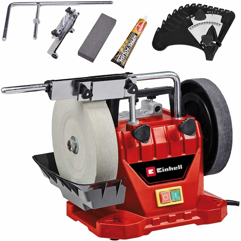 „Einhell Einhell“ šlapio malūnėlis TC-WG 200, dvigubas malūnėlis (raudonas / juodas, 125 vatai)