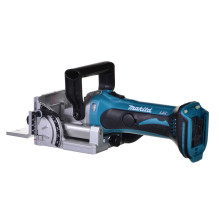 Makita Makita akumuliatorinis sausainių sujungiklis DPJ180Z, 18 voltų (mėlynas / juodas, be Makita Makita akumuliatorinis sausainių sujungiklis DPJ180Z, 18 voltų (mėlynas / juodas, be