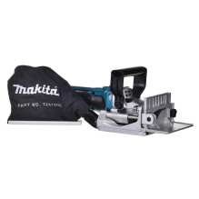 Makita Makita akumuliatorinis sausainių sujungiklis DPJ180Z, 18 voltų (mėlynas / juodas, be Makita Makita akumuliatorinis sausainių sujungiklis DPJ180Z, 18 voltų (mėlynas / juodas, be