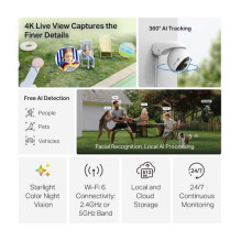 TP-Link Tapo C560WS baltas TP-Link Tapo C560WS baltas
