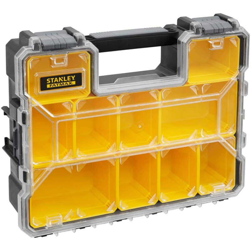 Stanley Stanley profesionalus organizatorius FatMax 1-97-521, įrankių dėžė (juoda / skaidri)