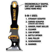 DeWALT Dažytojo Tool 9in1 Minkšta rankena DeWALT Dažytojo Tool 9in1 Minkšta rankena