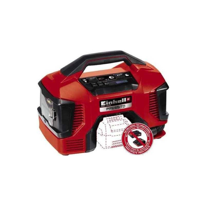 Einhell Einhell hybrid compressor PRESSITO, 18Volt / 220Volt