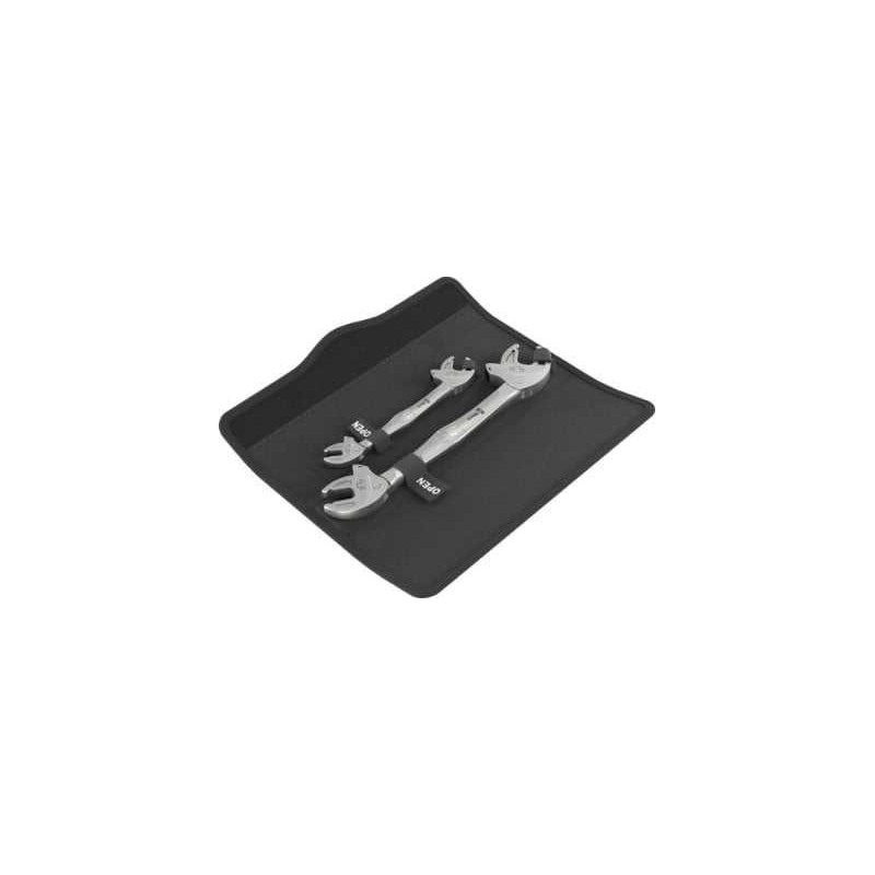 Wera Wera 6006 Joker 2 1 rinkinys Savireguliuojantis dvigubas atviro galo veržliaraktis, 2-piece