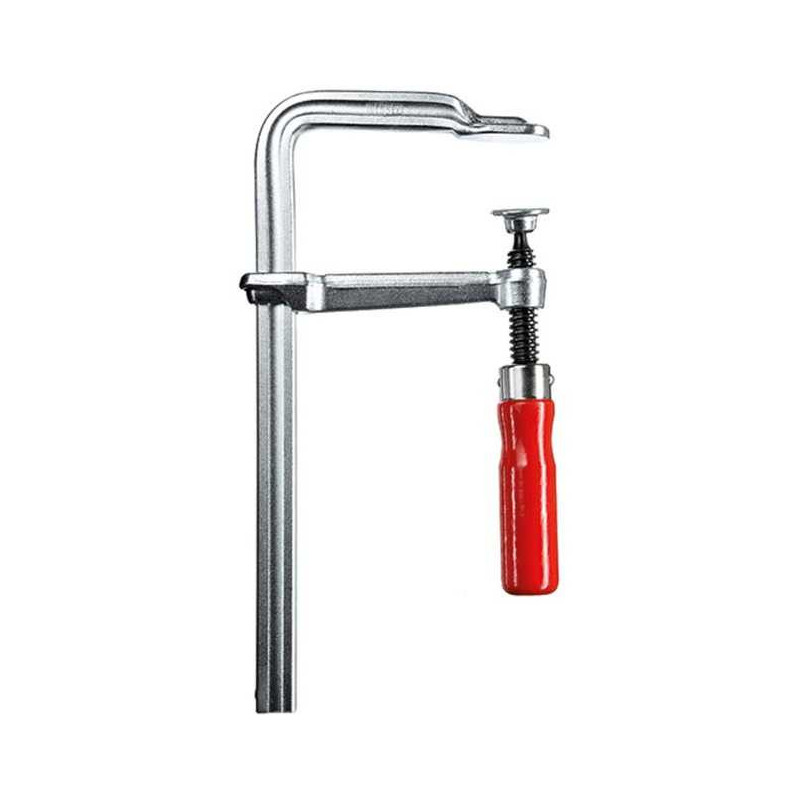 Bessey BESSEY sraigtinis spaustukas classiX GS50 (sidabrinis / raudonas, 500 / 120)
