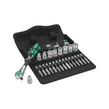 Wera Ratchet Spanner Set, Ergonomic, 1 / 4", 28pcs