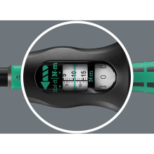 Wera Wera sukimo momento raktas su grįžtamuoju terkšle „Click-Torque Lock A 6“ juodas Wera Wera sukimo momento raktas su grįžtamuoju terkšle „Click-Torque Lock A 6“ juodas