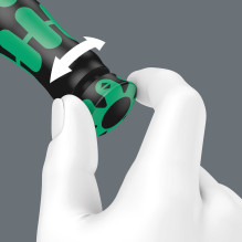 Wera Wera torque wrench with reversible ratchet Click-Torque Lock A 6 black Wera Wera torque wrench with reversible ratchet Click-Torque Lock A 6 black