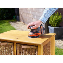 Black&Decker Black&Decker Orbitinis šlifuoklis su akumuliatoriumi BDCROS18N-XJ - be akumuliatoriaus Black&Decker Black&Decker Orbitinis šlifuoklis su akumuliatoriumi BDCROS18N-XJ - be akumuliatoriaus