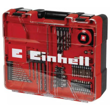 „Einhell“ „Einhell“ akumuliatorinis smūginis gręžtuvas TE-CD 18 / 2 Li-i +64, 18 V (raudonas / juodas, 2 vnt.)