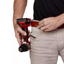 „Einhell“ „Einhell“ akumuliatorinis smūginis gręžtuvas TE-CD 18 / 2 Li-i +64, 18 V (raudonas / juodas, 2 vnt.)