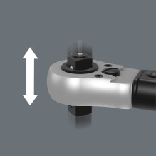 Wera Wera sukimo momento raktas su įspaudžiamu kvadratiniu antgaliu „Click-Torque Lock“ C 3 R / L Wera Wera sukimo momento raktas su įspaudžiamu kvadratiniu antgaliu „Click-Torque Lock“ C 3 R / L