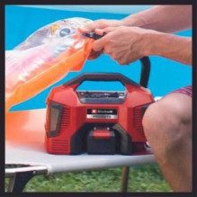 Einhell Einhell Cordless compressor PRESSITO 18 / 21 (red / black, without battery Einhell Einhell Cordless compressor PRESSITO 18 / 21 (red / black, without battery