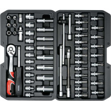 Yato YT-14501 veržliarakčių rinkinys YATO 56 vnt 1/4' Yato YT-14501 veržliarakčių rinkinys YATO 56 vnt 1/4'
