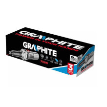 Graphite Straight grinder 710W Graphite 25mm disc Graphite Straight grinder 710W Graphite 25mm disc