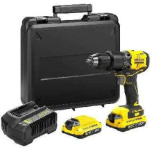 Stanley Bešepetis gręžtuvas-suktuvas 18V „Fatmax“ V20 2x2.0AH bagažinė Stanley Bešepetis gręžtuvas-suktuvas 18V „Fatmax“ V20 2x2.0AH bagažinė
