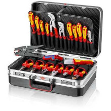 Knipex KNIPEX „Vision24“ elektrinių įrankių dėklas, įrankių rinkinys (juodas, 20 dalių)