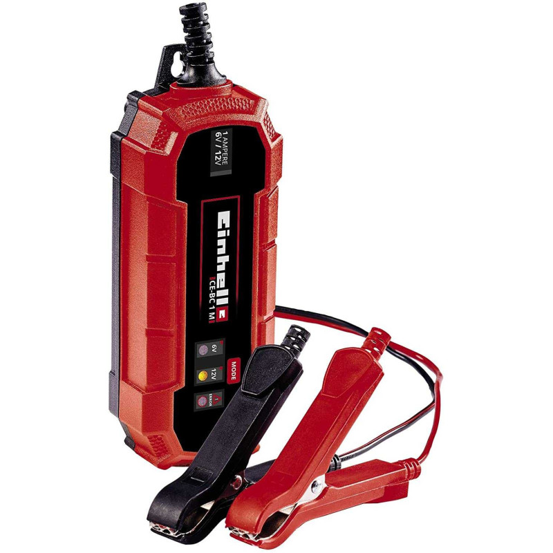 „Einhell“ automobilio akumuliatoriaus įkroviklis CE-BC 1 M (raudonas / juodas)
